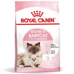 Royal Canin Mother&Babycat 4kg Karma Sucha Dla Kotek W Okresie Ciąży Laktacji i Kociąt Od 1 Do 4 Miesiąca Życia