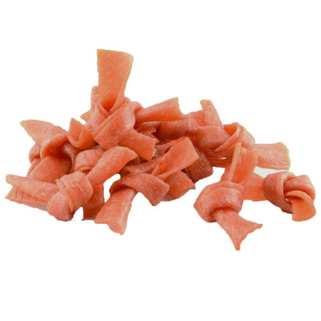 ZESTAW 2 SMAKI MACED KOKARDKI z Kaczki 500g, MACED KOKARDKI z Kurczaka 500g MIĘKKI PRZYSMAK DLA PSA, Węzełki