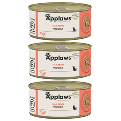 Applaws Cat Mokra Karma Dla Kota 3x70g Łosoś w Musie