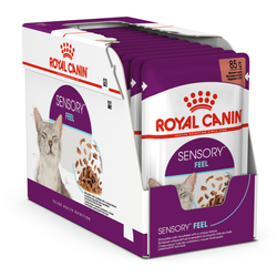 Royal Canin FHN Sensory Feel 12x85g Karma Mokra Kawałki W Sosie Dla Kotów Dorosłych Pobudzająca Percepcje Tekstur