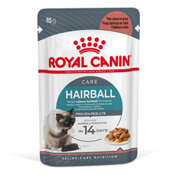 Royal Canin Hairball Care 85g Mokra Karma Dla Kotów Dorosłych w Sosie Eliminacja Kul Włosowych