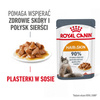 Royal Canin Hair & Skin 85g Mokra Karma Dla Kotów Dorosłych w Sosie Zdrowa Skóra Piękna Sierść