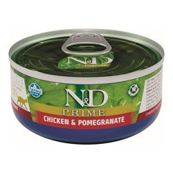 Farmina N&D Cat Prime Chicken & Pomegranate 70g Mokra Karma Dla Kota Kurczak z Granatem
