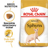 Royal Canin FBN Sphynx Adult 2kg Karma Sucha Dla Kotów Dorosłych Rasy Sfinks