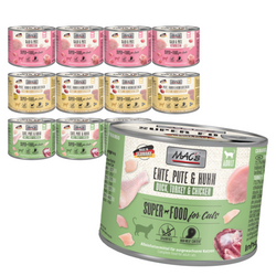 MAC's 12x200g Mokra Karma Dla Dorosłych Kotów Mix 3 Smaków
