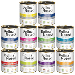 Dolina Noteci Premium Mix Smaków 10x800g Mokra Karma Dla Psa z Rybą