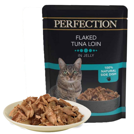 Perfection Polędwica Z Tuńczyka W Płatkach 70g Mokra Karma Dla Kota W Galaretce