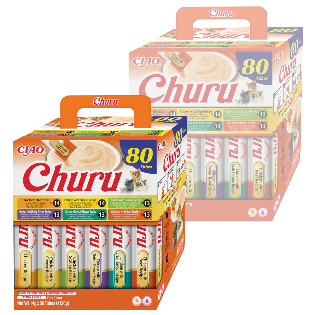 Inaba Cat Churu Kremowy Przysmak Dla Kota Pasta Mix