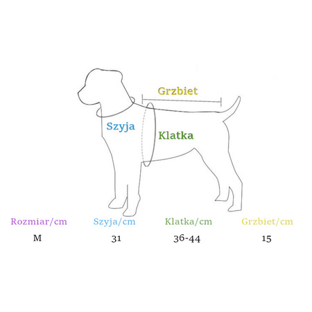 Lekkie Oddychające Szelki + Smycz Dla Psa Psów M Klatka 36-44 cm BLADORÓŻOWE