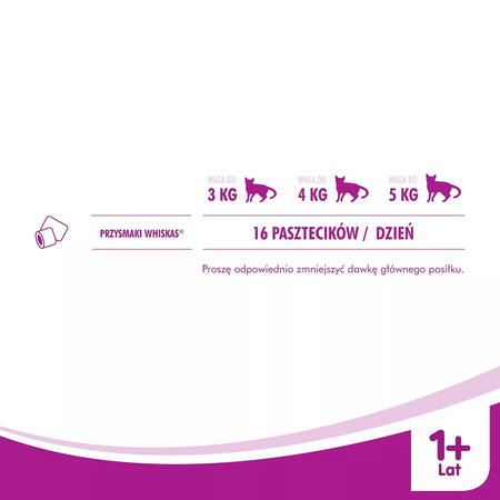 WHISKAS Dentabites 8x40g - dentystyczny przysmak dla kota