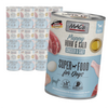MAC's Puppy Bezzbożowa Mokra Karma Dla Szczeniąt Z Kurczakiem I Cielęciną 12x400g Zdrowe Kości Skóra I Sierść