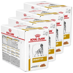 Royal Canin Veterinary Urinary S/O 48x100g Mokra Karma W Sosie Dla Psów Na Kamienie Struwitowe