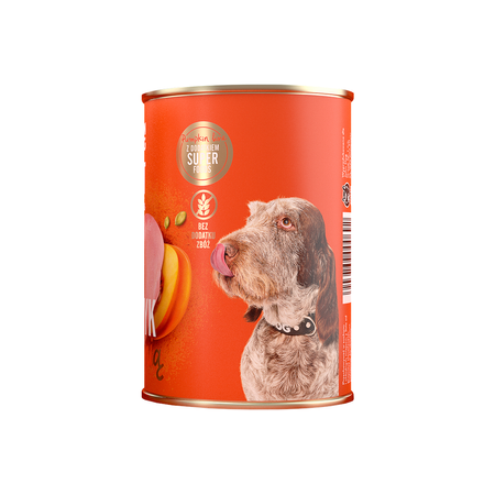 JOHN DOG Karma Mokra Dla Psa Pumpkin Line Indyk z Dynią 400g