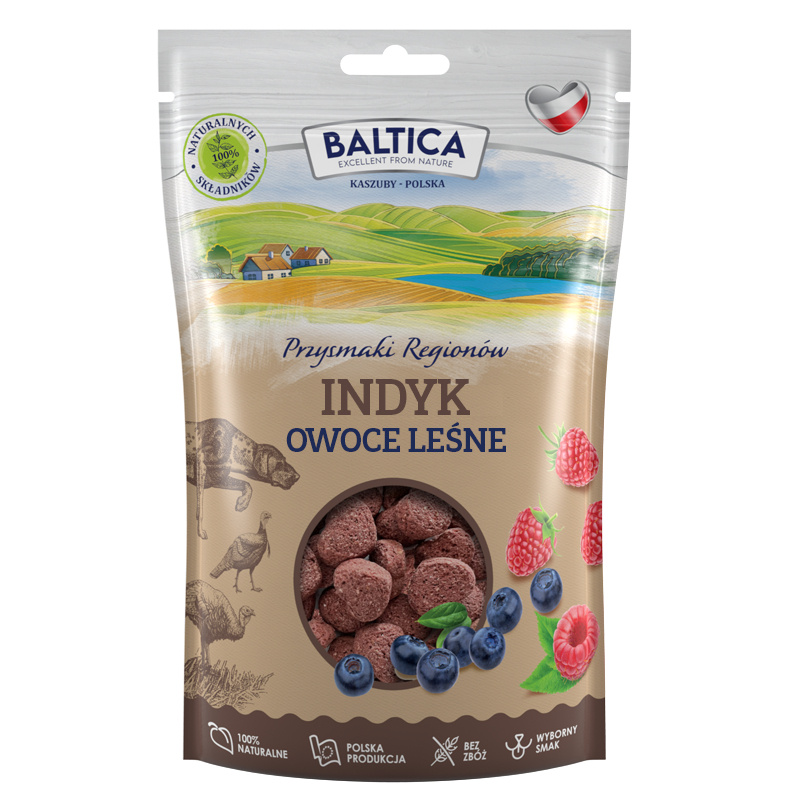 Baltica Przysmaki Regionów Indyk z Owocami Leśnymi.
