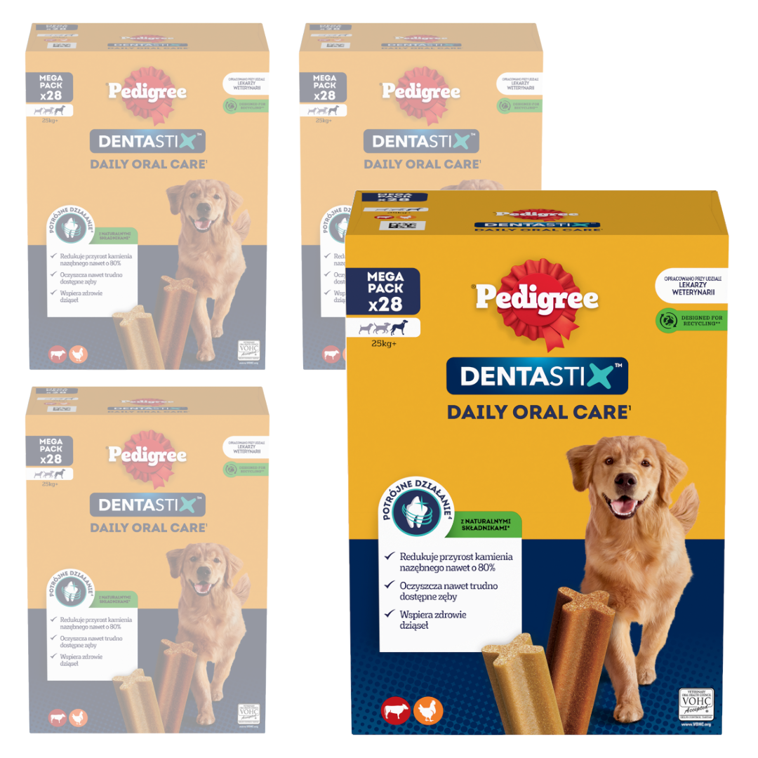 PEDIGREE® DENTASTIX™ Daily Dental Chews Przysmaki dla psów dużych ras