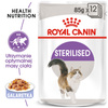 Royal Canin FHN Sterilised W Galaretce Mokra Karma Dla Kota 12x85g 
