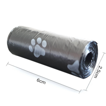 Worki Na Psie Odchody 15 Sztuk W Rolce Czarne