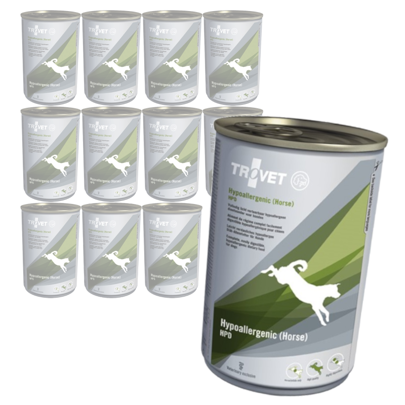 Trovet Hypoallergenic HPD Rich in Horse Mokra Karma Z Koniną Dla Psa Z Nadwrażliwością Pokarmową