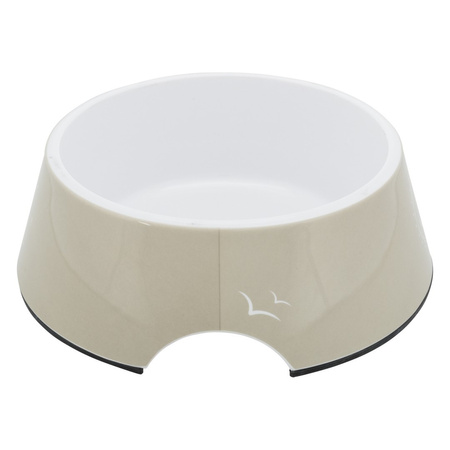 TRIXIE Miska Be Nordic Na Karmę i Wodę Dla Psa z Melaminy Piaskowa 0,8L