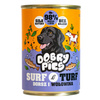 Dobry Pies Surf & Turf 24x400g Mokra Karma Dla Dorosłych Psów Z Dorszem I Wołowiną