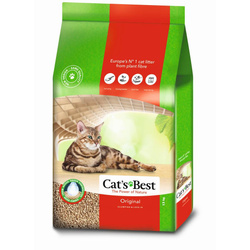 Cat's Best Original 30L Żwirek Drewniany Dla Kota Zbrylający i Pochłaniający Zapachy