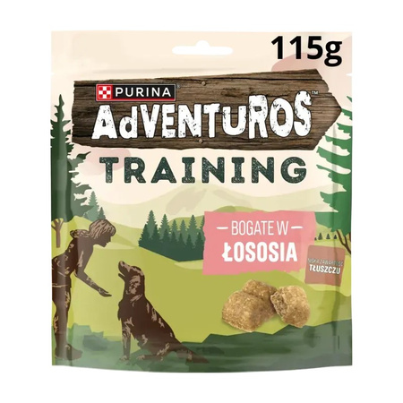Purina Adventuros Training Przysmak Treningowy Dla Psa Z Łososiem 115g