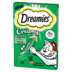 Dreamies Creamy 4x10g Kremowy Przysmak Dla Kotów Z Kocimiętką