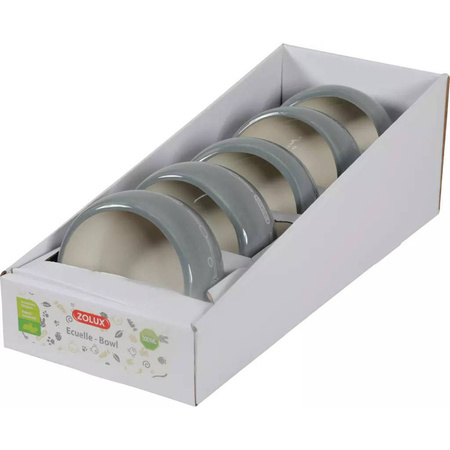 ZOLUX Miska ceramiczna dla gryzonia 300 ml Szara