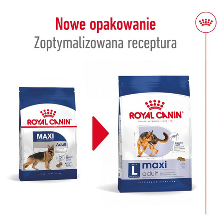 Royal Canin Adult Maxi BF 4kg Zbilansowana Sucha Karma Dla Psów Dużych Ras Do 5 Roku Życia