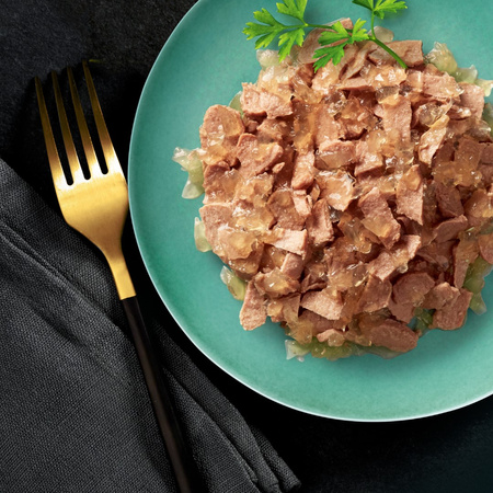 Sheba Saszetka 4x85g Fine Flakes in Jelly Mokra Karma Dla Kotów W Galaretce Ryba, Drób