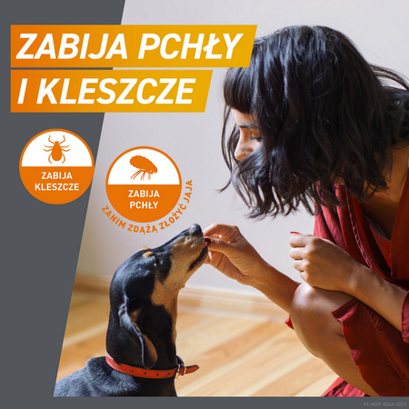 FRONTPRO Tabletki Przeciw Kleszczom I Pchłom Dla Psa S 2-4kg