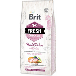Brit Fresh Sucha Karma dla Szczeniąt Kurczak z Ziemniakami 12kg