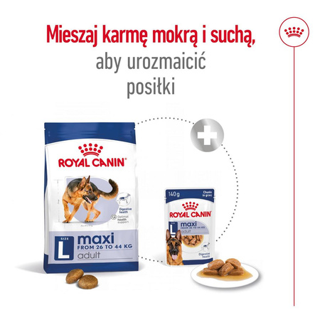 Royal Canin Adult Maxi BF 4kg Zbilansowana Sucha Karma Dla Psów Dużych Ras Do 5 Roku Życia
