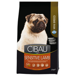 Farmina Cibau Sensitive Lamb Mini 2,5kg Sucha Karma Dla Dorosłych Psów Ras Małych