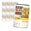 Raw Paleo Turkey&Cod Puppy Duoprotein 12x400g Mokra Karma Dla Szczeniąt z Indykiem i Dorszem