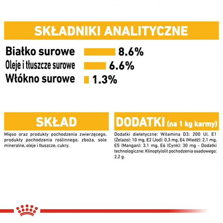 Royal Canin Dermacomfort Mini Karma Sucha Dla Psów O Wrażliwej Skórze 1kg + Pasztet 12x85g