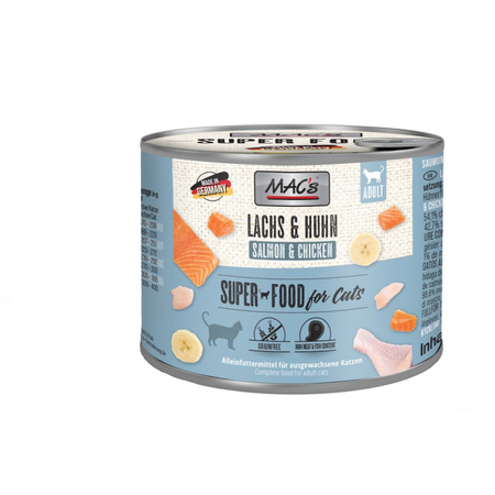 MAC's 6x200g Mokra Karma Dla Dorosłych Kotów Mix 6 Smaków