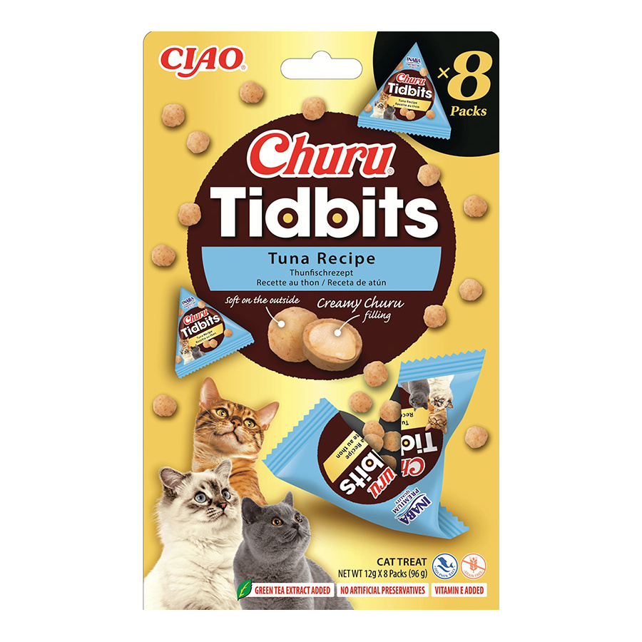 Inaba Cat Churu Tidbits Przysmak Dla Kota Z tuńczykiem