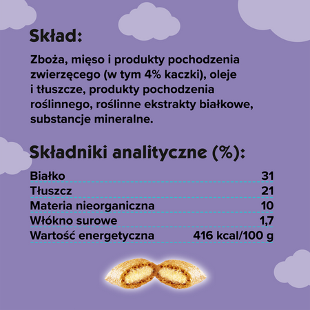 Dreamies z Wyśmienitą Kaczką 60g Przysmaki dla kota