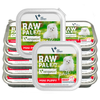 Raw Paleo Pate Mini Puppy Beef Tacka 12x150g Mokra Karma Dla Szczeniąt Małych Ras z Wołowiną