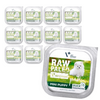 Raw Paleo Duck Pate Mini Puppy 12x150g Monoproteinowa Mokra Karma Pasztet Dla Szczeniąt Małych Ras Z Kaczką