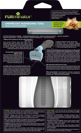 FURMINATOR dla kotów długowłosych - Small