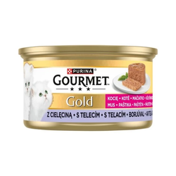 Gratis Purina Gourmet Gold Mokra Karma Dla Kociąt Mus z Cielęciną 12x85g