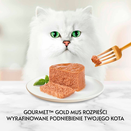 Purina Gourmet Gold Mus 48x85g Mokra Karma Dla Kota Mix 4 Smaków W Musie
