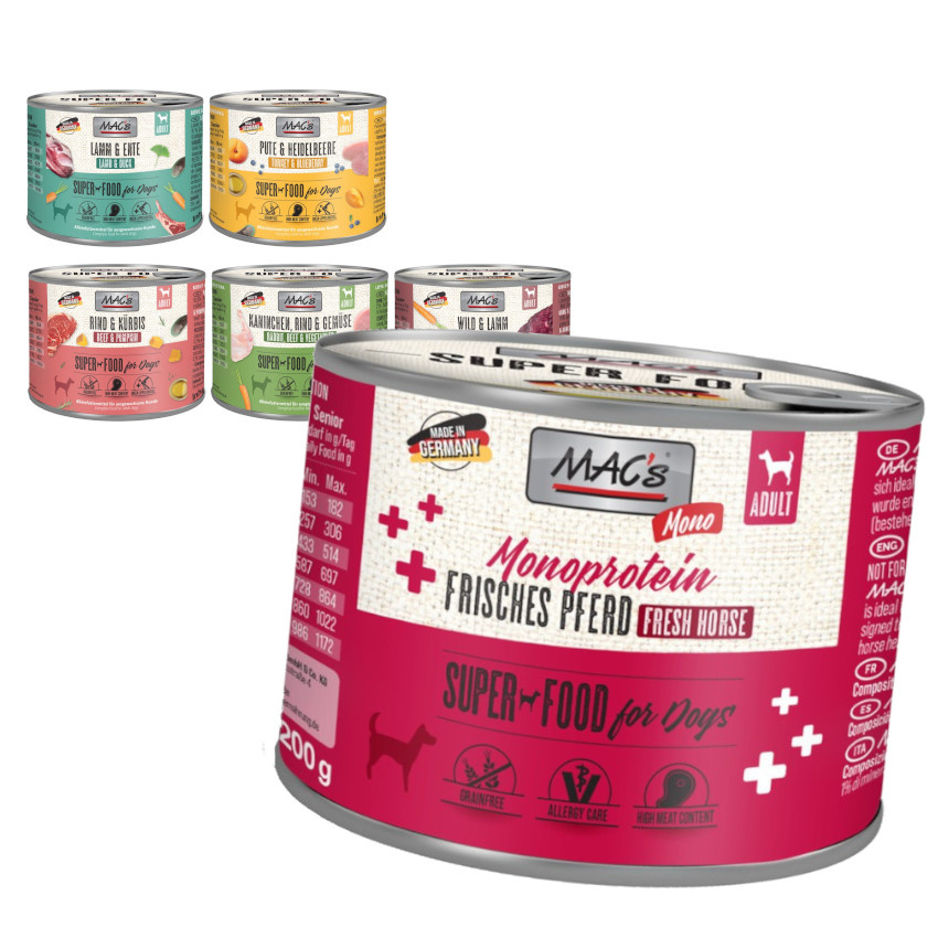 MAC's Dog Mokra Karma Monoproteinowa Z Koniną