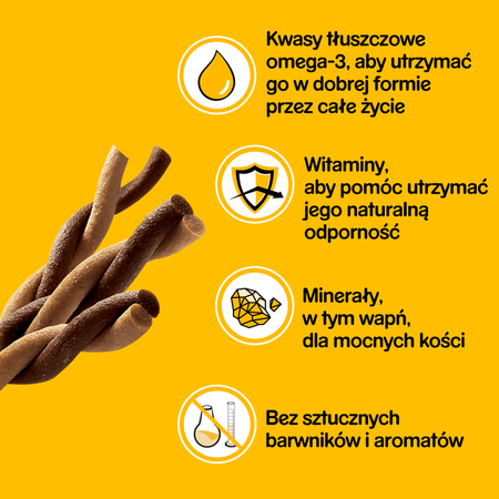 PEDIGREE Rodeo 70g Wołowina Sprężynki Przysmak dla psa