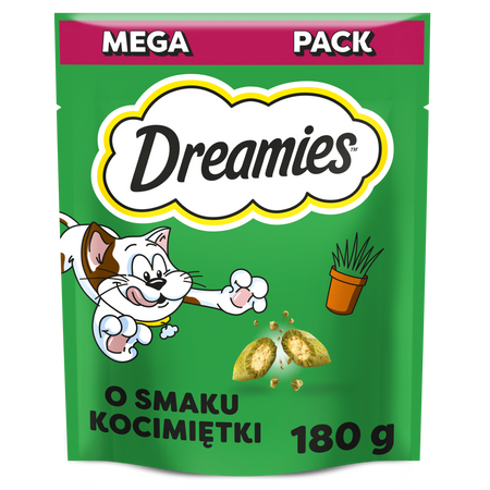 Dreamies Mega Pack 4x180g Przysmak Dla Kota z Nutą Kocimiętki