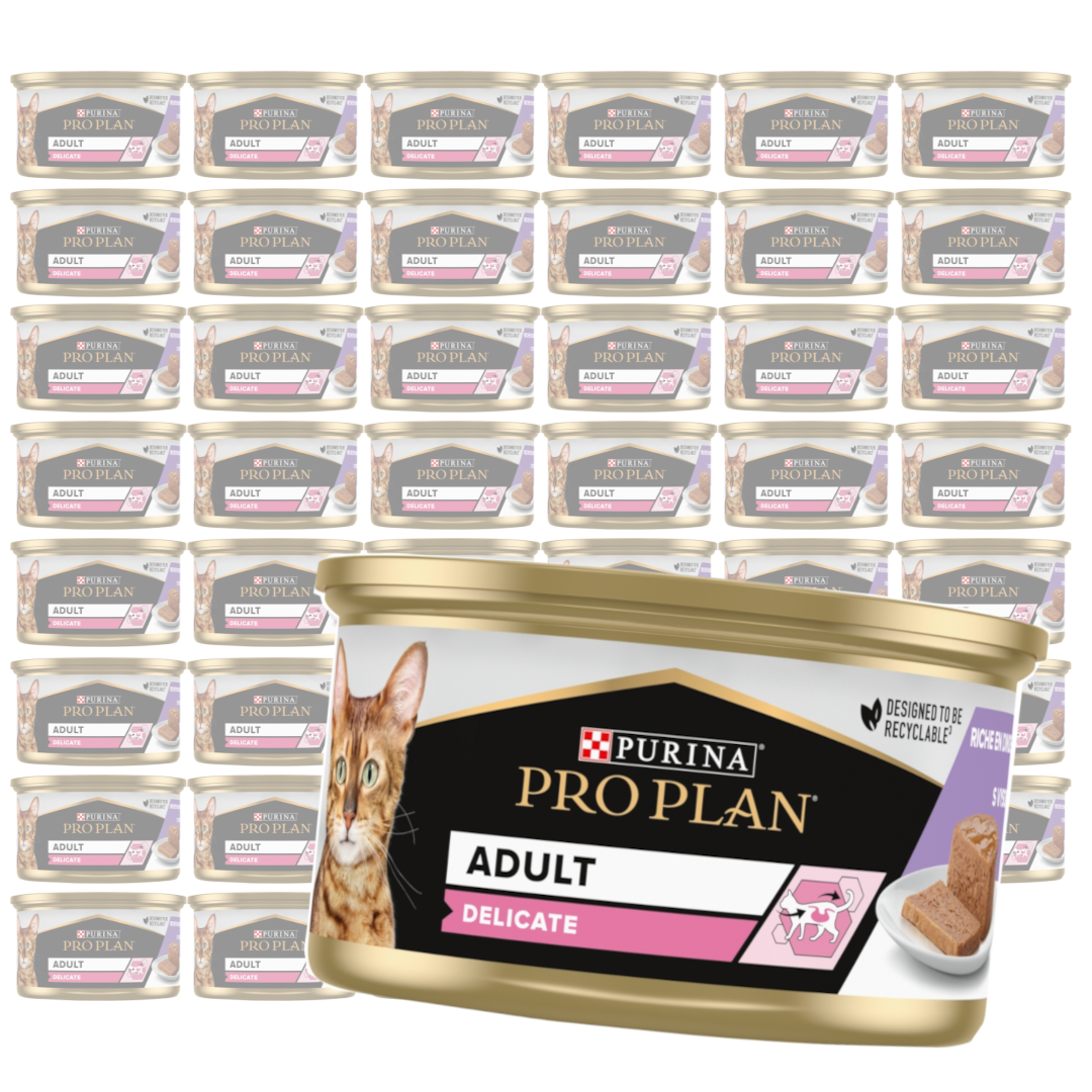 Purina Pro Plan Adult Delicate Mokra Karma Dla Kota Mus Z Indykiem
