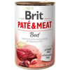 Brit Pate&Meat Mokra Karma Dla Psów Z Wołowiną Puszka 6x400g