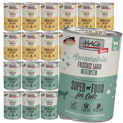 MAC's 24x400g Monoproteinowa Mokra Karma Dla Kota Jagnięcina Indyk